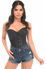 Daisy Corsets Lavish Black Brocade Corset - Daisy Corsets