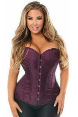 Daisy Corsets Lavish Plum Brocade Corset