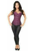 Daisy Corsets Lavish Plum Brocade Corset