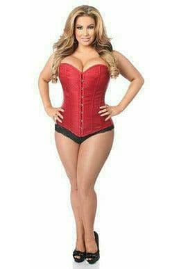 Daisy Corsets Lavish Wine Brocade Corset