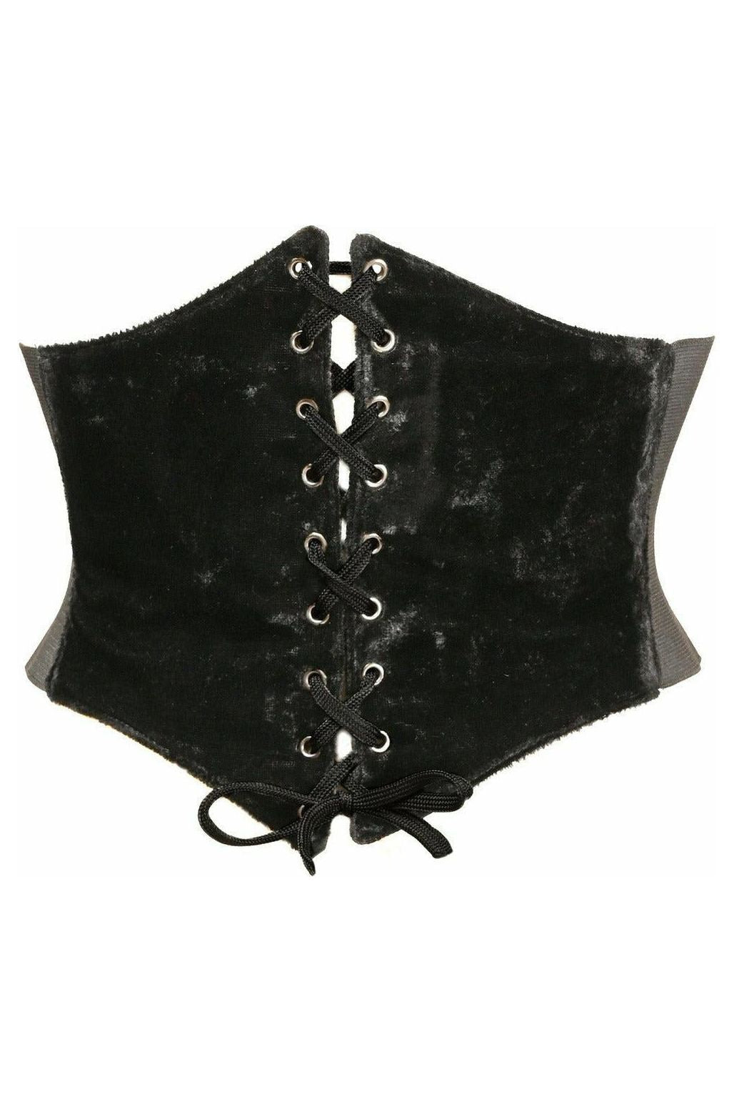 Daisy Corsets Lavish Black Velvet Corset Belt Cincher