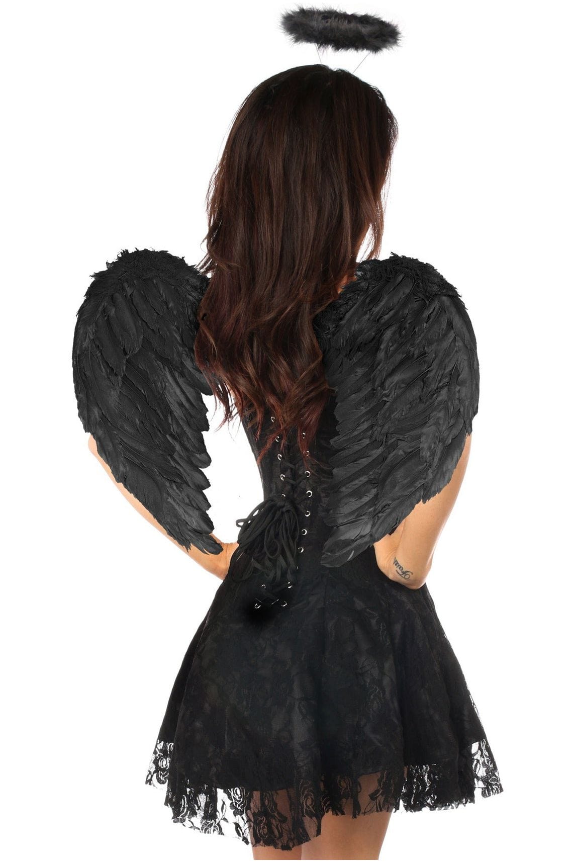 Daisy Corsets Lavish 3 PC Dark Angel Corset Dress Costume - Daisy Corsets