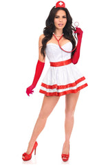 Daisy Corsets Lavish 5 PC Heart Stopper Nurse Corset Costume - Daisy Corsets