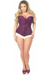 Daisy Corsets Lavish Magenta Lace Overbust Corset w/Zipper