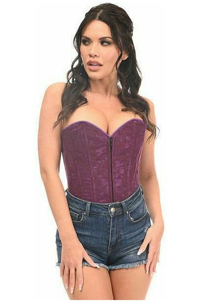 Daisy Corsets Lavish Magenta Lace Overbust Corset w/Zipper