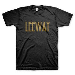 Leeway Gold Text T-Shirt - Flyclothing LLC