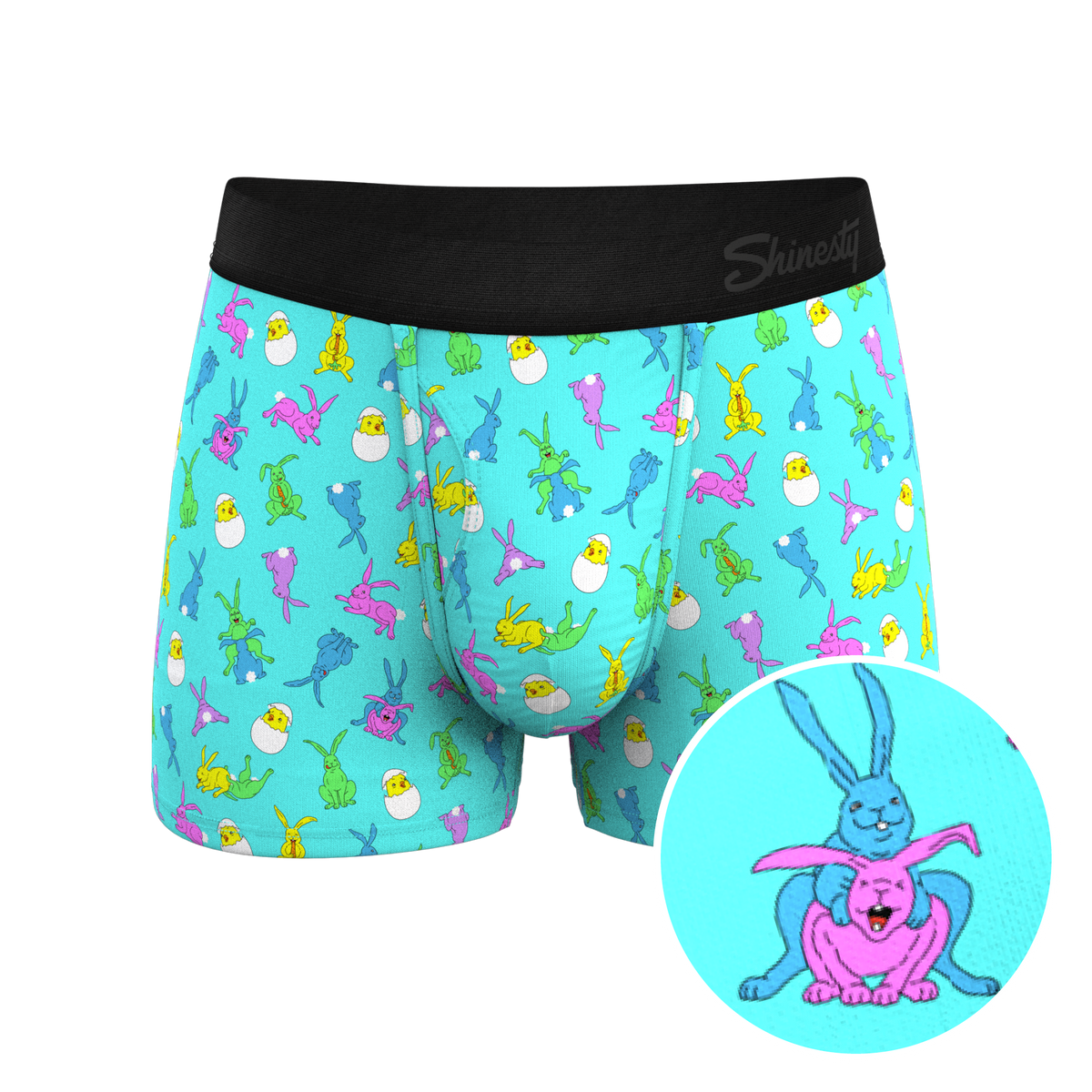 The Like Rabbits | Easter Animals Ball Hammock Pouch Trunk Underwear