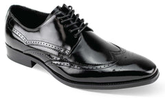 Giovanni Lincoln Black Mens Shoe - Flyclothing LLC