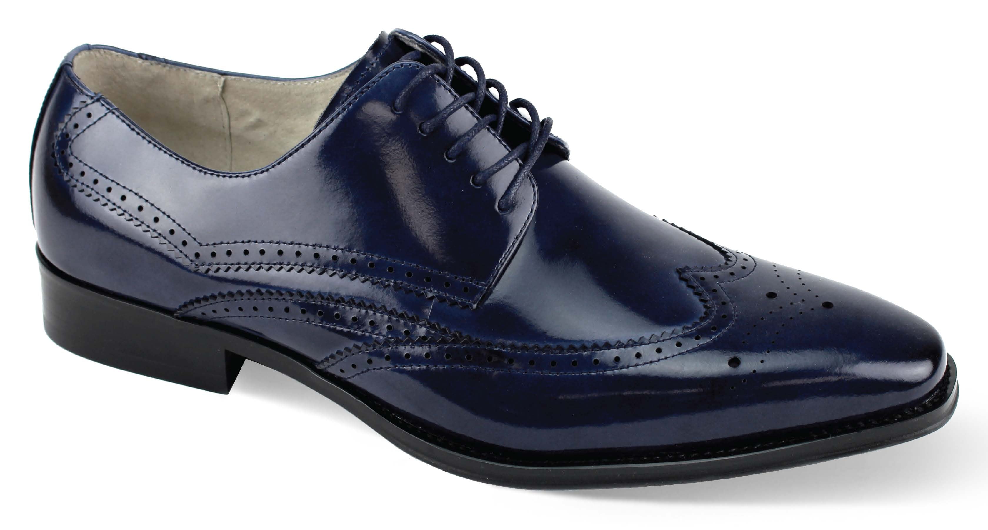 Giovanni Lincoln Navy Mens Shoe - Flyclothing LLC