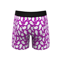 The Little Swimmers | Ghost Print Ball Hammock® Pouch Underwear With Fly