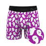 The Little Swimmers | Ghost Print Ball Hammock® Pouch Underwear With Fly