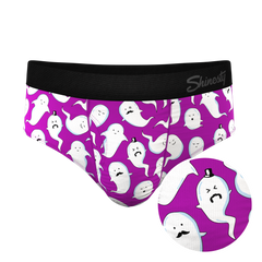 The Little Swimmers | Ghost Print Ball Hammock® Pouch Underwear Briefs