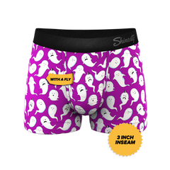 The Little Swimmers | Ghost Print Ball Hammock® Pouch Trunks Underwear