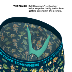 The Lost Shaker of Salt | Shinesty x Margaritaville Long Leg Ball Hammock® Pouch Underwear With Fly