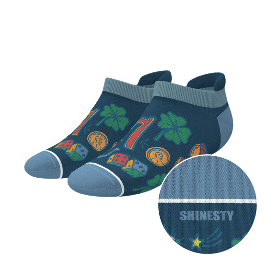 The Lucky Duck | Lucky Symbols Heel Hammock™ Ankle Socks