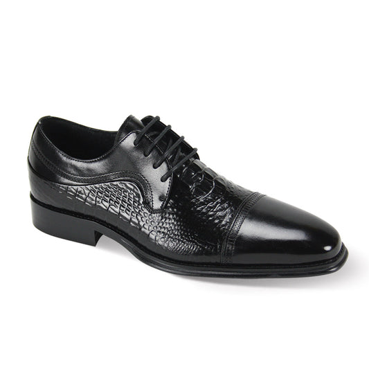 Giovanni Mattias Black Mens Shoe - Flyclothing LLC