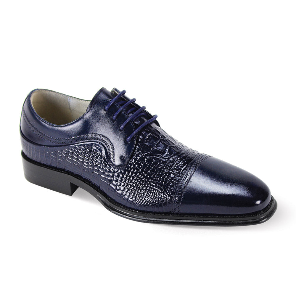 Giovanni Mattias Blue Mens Shoe - Flyclothing LLC