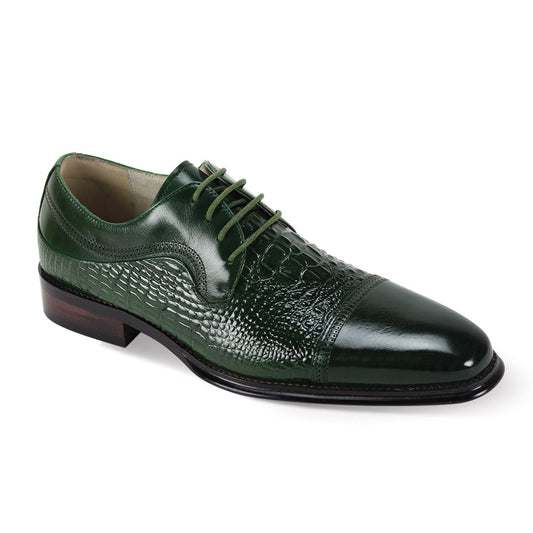 Giovanni Mattias Green Mens Shoe - Flyclothing LLC