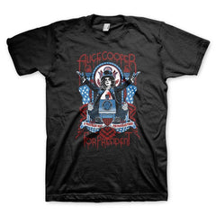 Alice Cooper Podium Mens T-Shirt - Alice Cooper