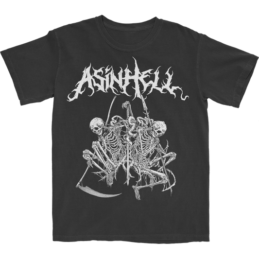 As In Hell Skeletons T-Shirt