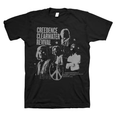 Creedance Peace Punk T shirt - Creedence Clearwater Revival