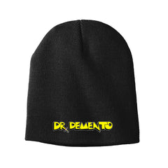 Dr Demento Logo Beanie - Flyclothing LLC