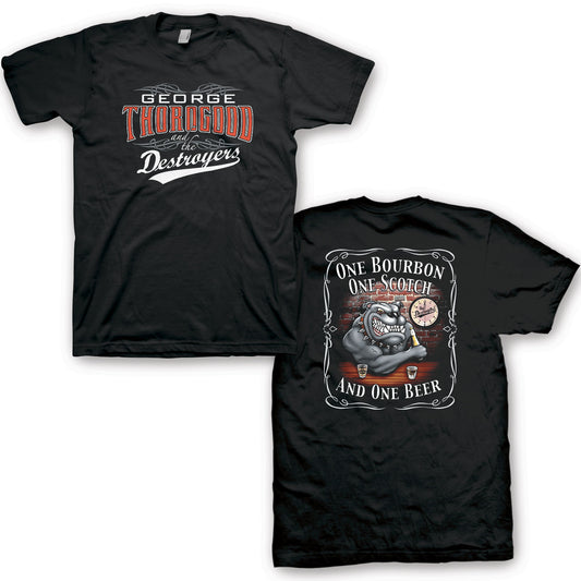 George Thorogood One Bourbon T-Shirt - Flyclothing LLC