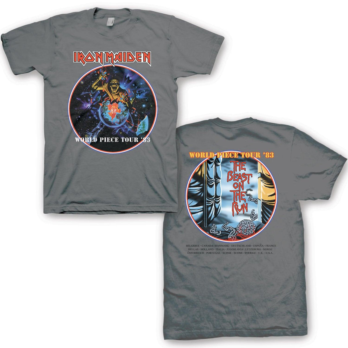 Iron Maiden World Piece Tour T-Shirt