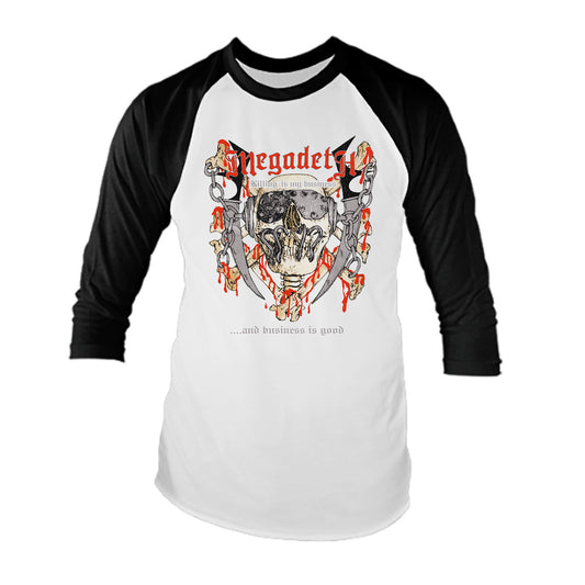 Megadeth Killing Is My Business Raglan