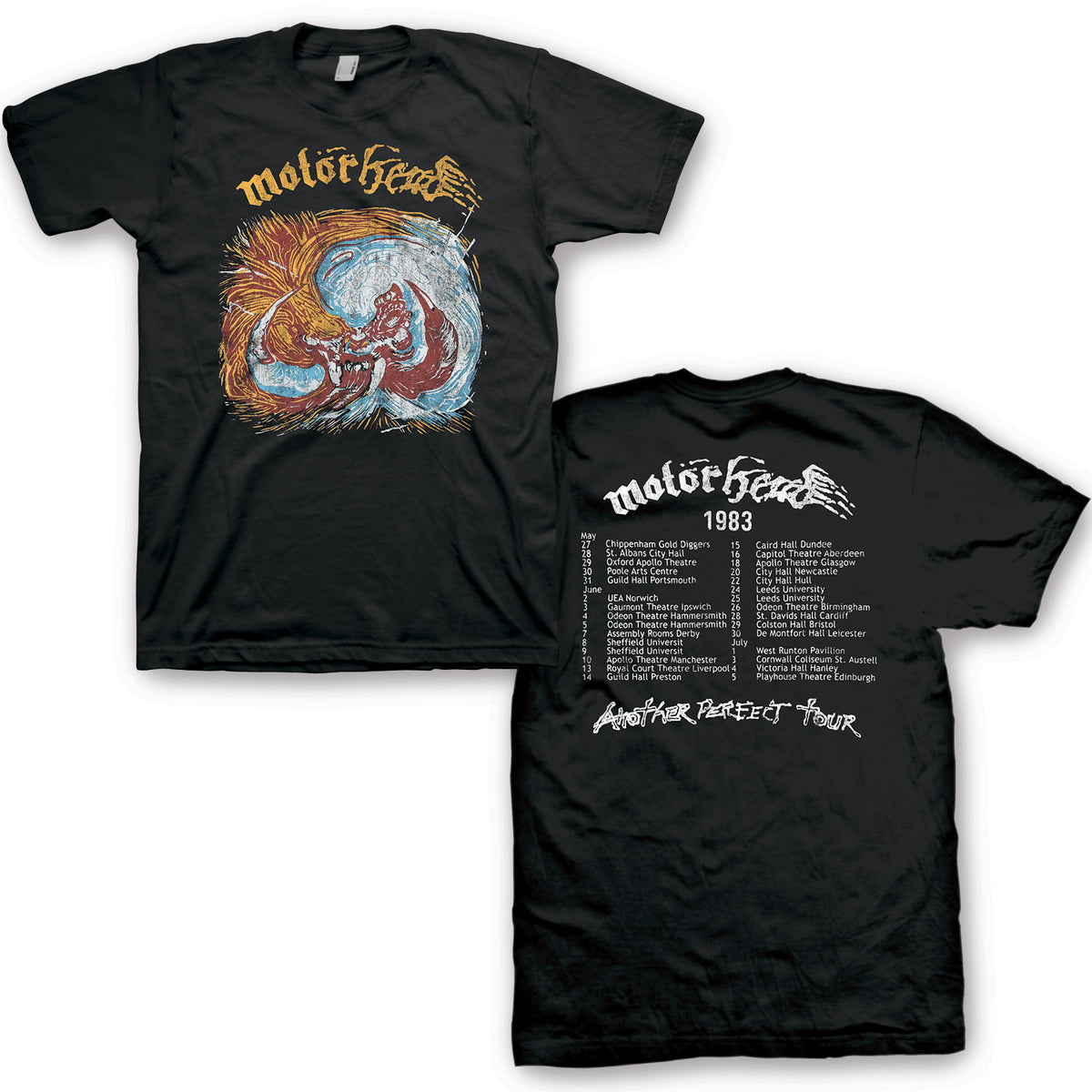 Motorhead Another Perfect Day Tour T-Shirt