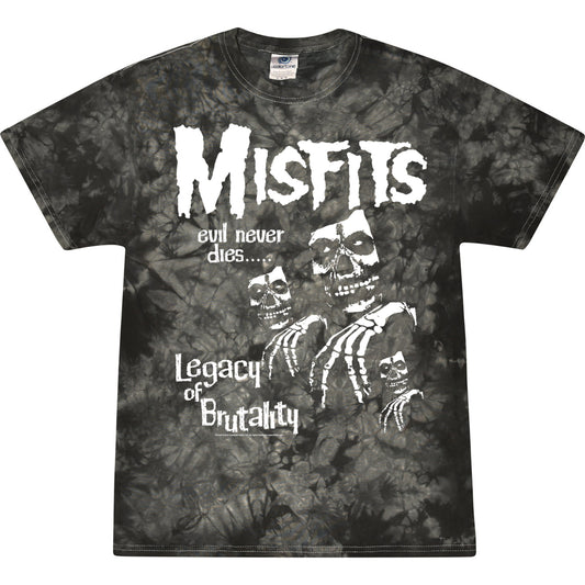 Misfits Legacy Black Tie Dye T-Shirt