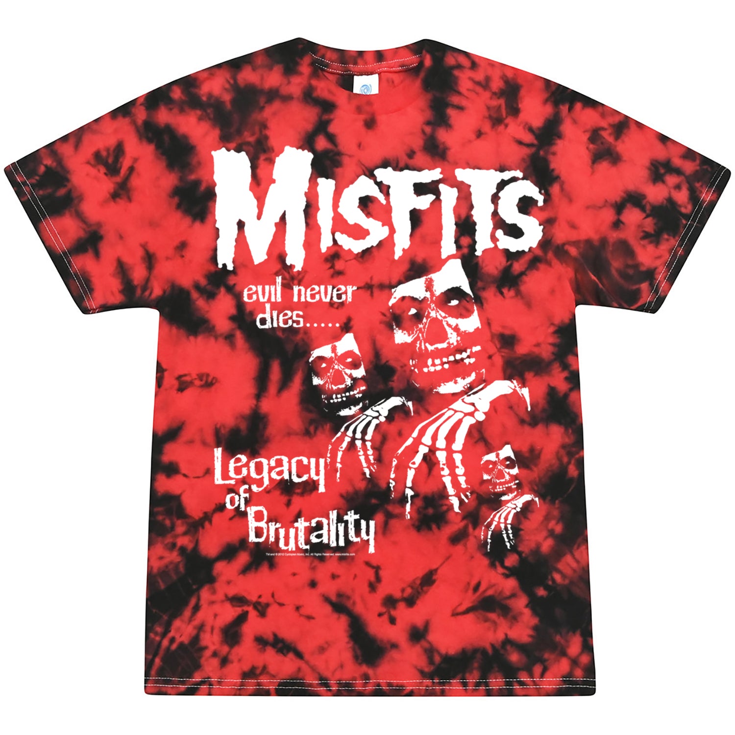 Misfits Legacy RED Tie Dye T-Shirt