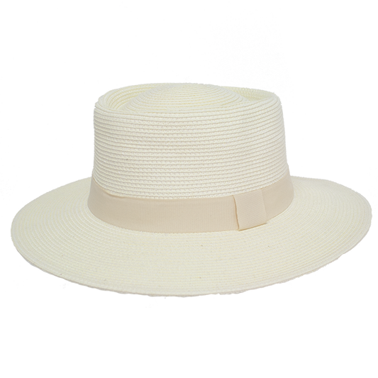 Peter Grimm Ivory Maina Hat