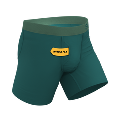 The Maldives | Teal Ball Hammock® Pouch Underwear With Fly