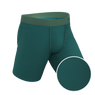 The Maldives | Teal Long Leg Ball Hammock® Pouch Underwear With Fly