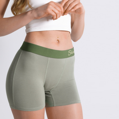 The Manzanilla | Olive Green Women’s Boxers