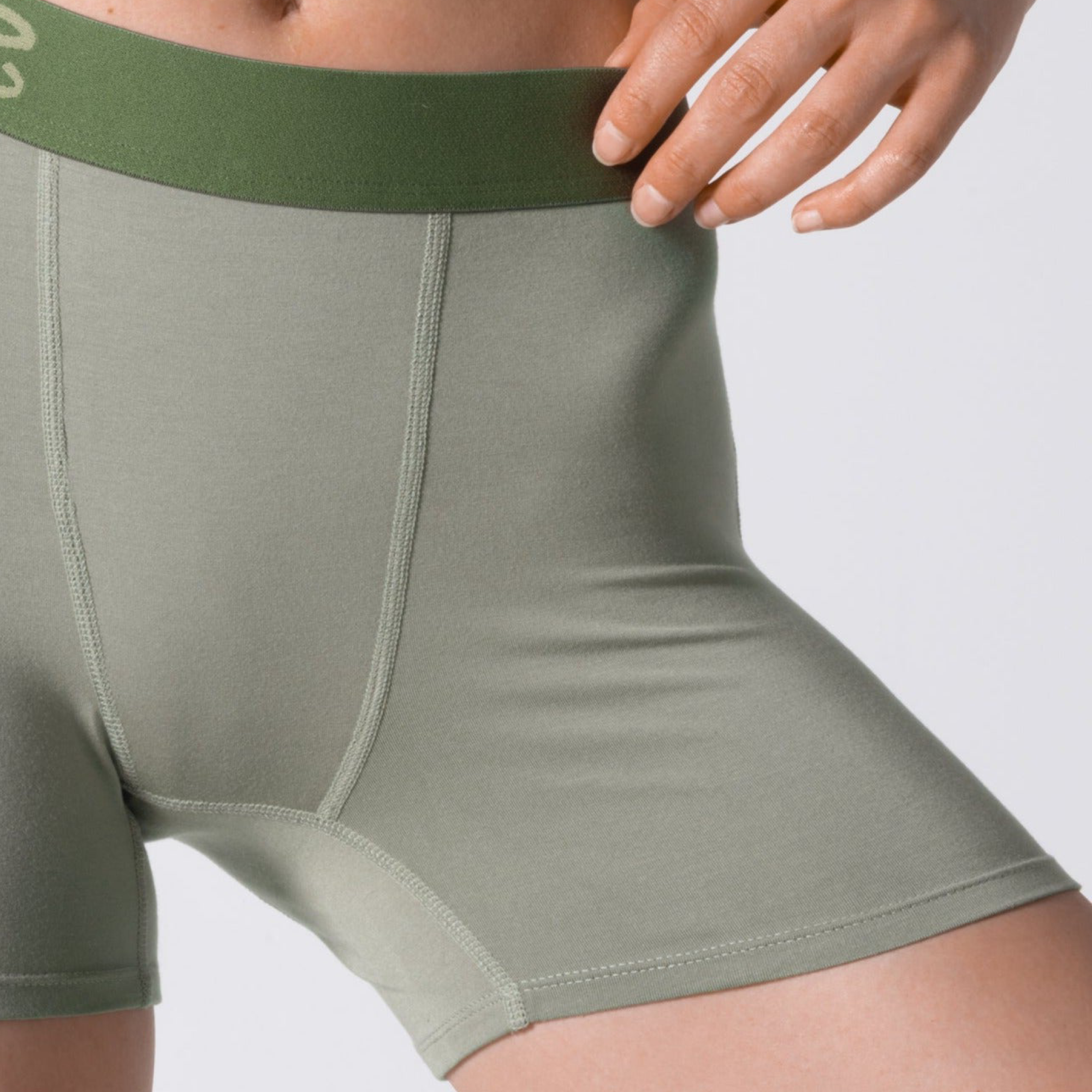 The Manzanilla | Olive Green Women’s Boxers