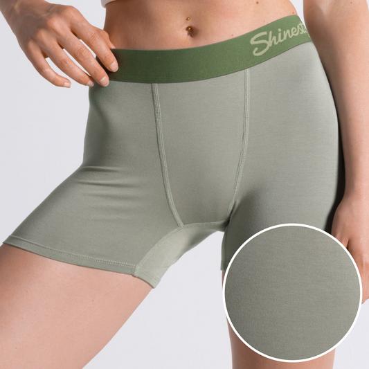 The Manzanilla | Olive Green Women’s Boxers