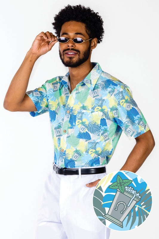 The Minty Fresh | Tropical Derby Hawaiian Shirt