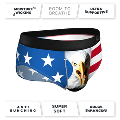 The Mascot | American Flag Ball Hammock® Pouch Underwear Briefs