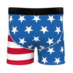 The Mascot | American Flag Boy's Boxer Briefs