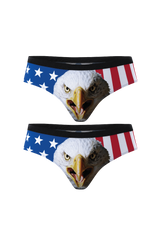 The Mascot | USA Cheeky Underwear Couples Matching 2 Pack