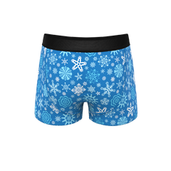 The Melt In Your Mouth | Glow In The Dark Naughty Snowflakes Ball Hammock® Pouch Trunks Underwear