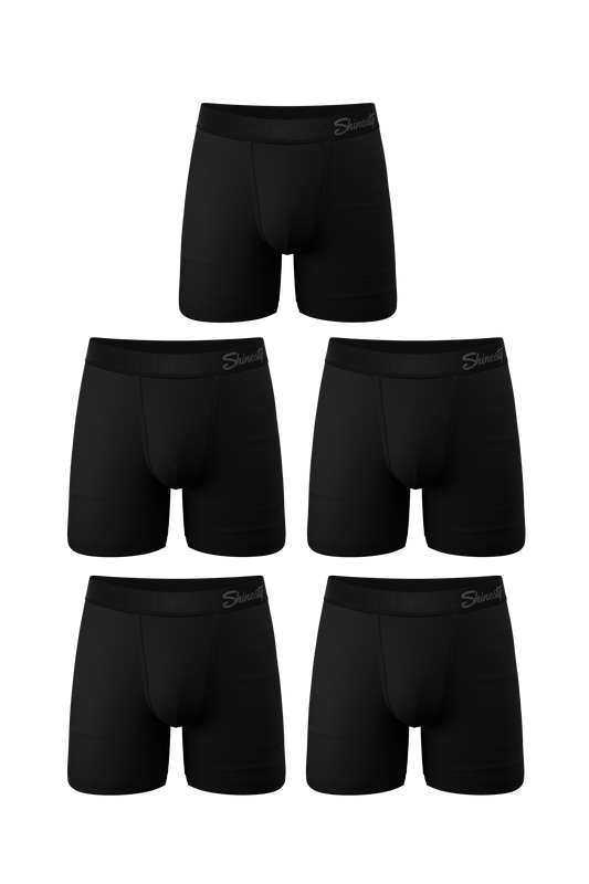 The Midnight Rider | Black Ball Hammock® Boxer Brief 5 Pack