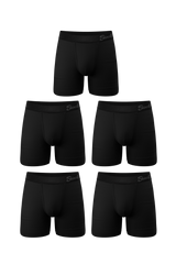 The Midnight Rider | Black Ball Hammock® Boxer Brief 5 Pack