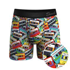 The Mixtape | Cassette Tapes Ball Hammock® Pouch Underwear with fly