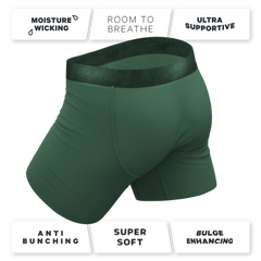 The Money Tree | Forrest Green Tonal Ball Hammock® Pouch Underwear