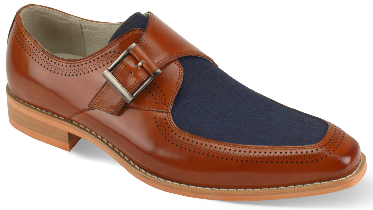 Giovanni Monte Whsky/Navy Mens Shoe - Flyclothing LLC