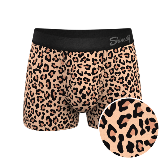 The Most Def | Leopard Print Ball Hammock® Pouch Trunks Underwear