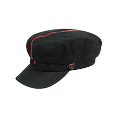 Peter Grimm Black Moto Hat